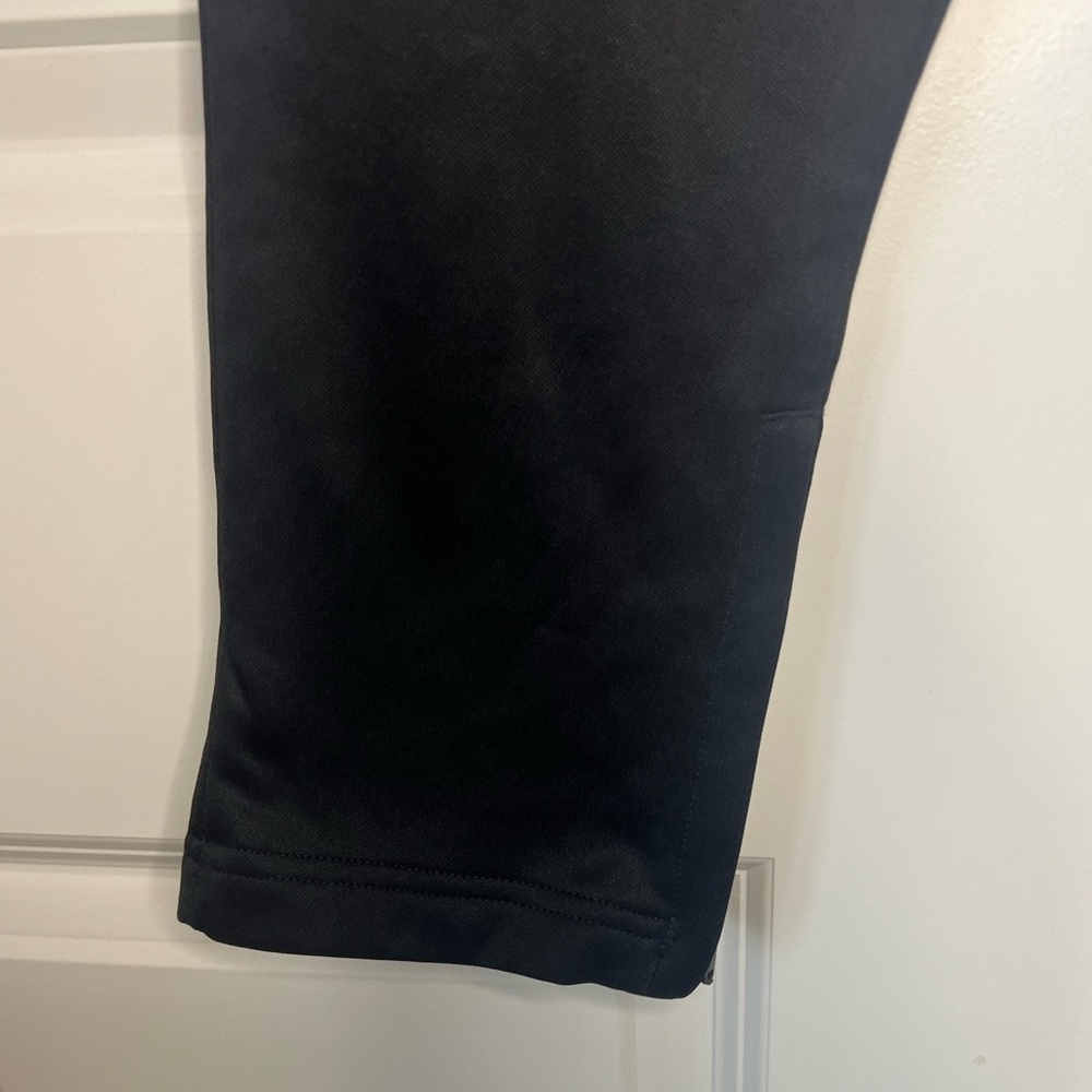 adidas Black Performance Joggers with White Logo - Picture 3 of 8